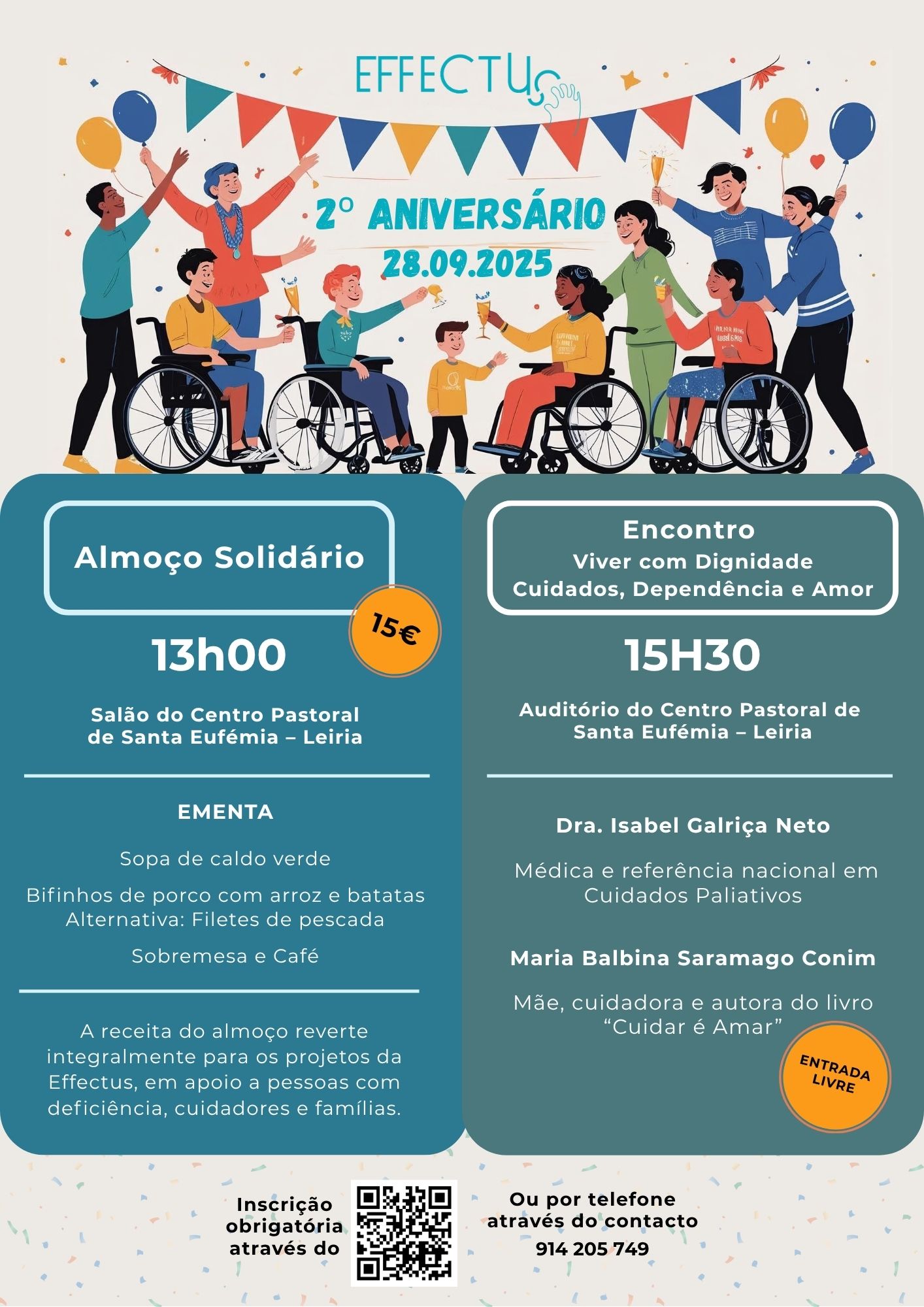 Cartaz Almoço